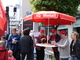 Info-Stand zur Leiharbeit