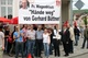 Solidaritaet fuer Gerhard Buettner vor dem Arbeitsgericht Aalen am 15. Mai 2013